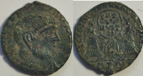MAGNECIO. Cuadrante 350 a 353.C. MBC- 2,42g.