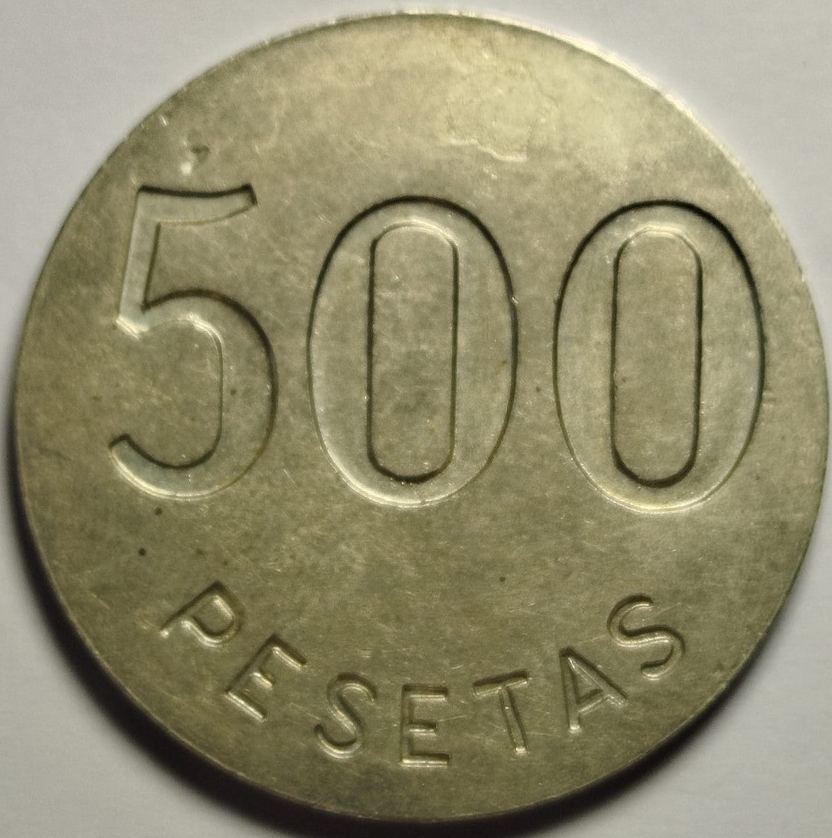 500 pesetas Unión Cooperativa Anglesense (Anglés, Girona).