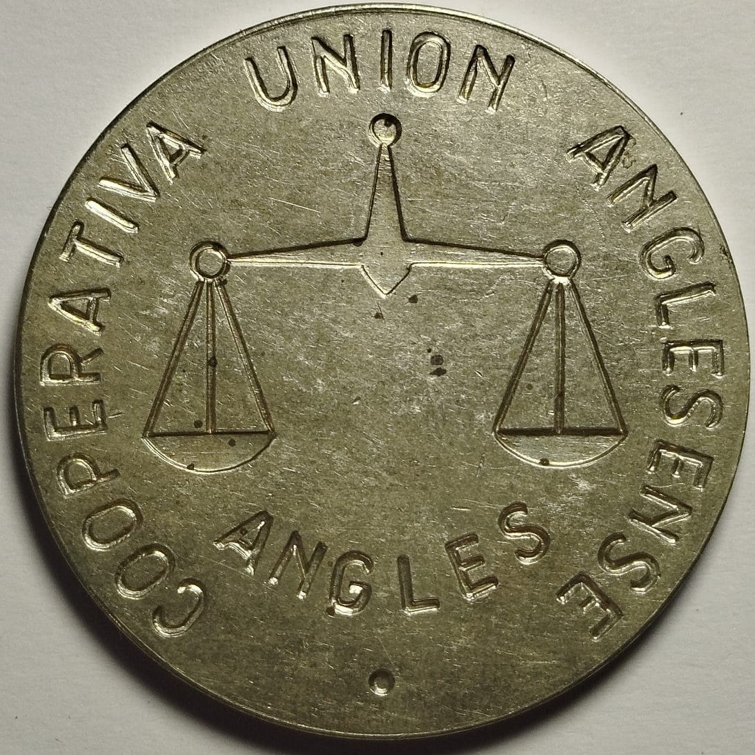 500 pesetas Unión Cooperativa Anglesense (Anglés, Girona).