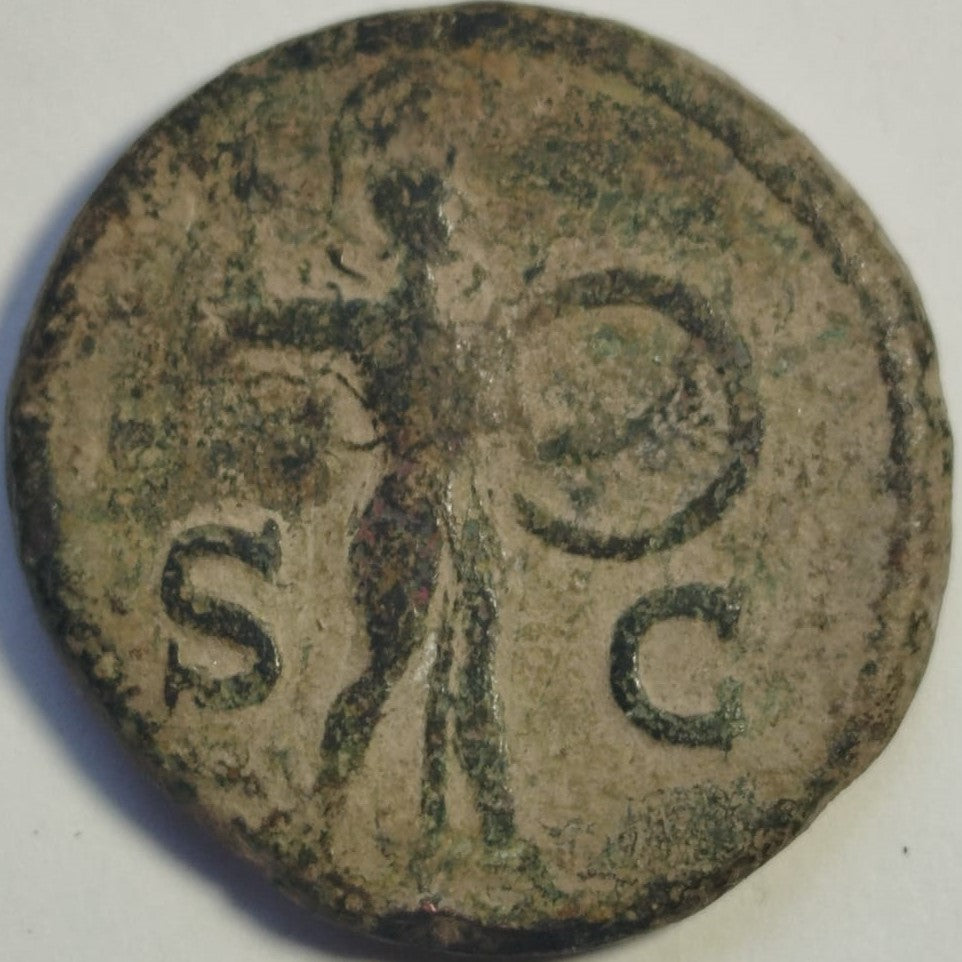 CLAUDIO I. Sestercio 91a.C a 10d.C. BC+ 11,67g.